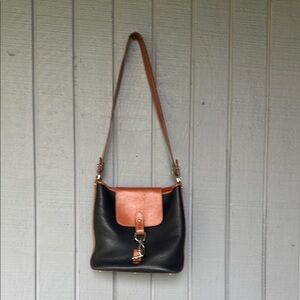 Dooney & Bourke Two-Tone Leather Shoulder Bag